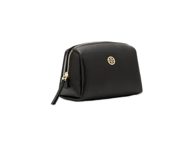 TORY BURCH Robinson Mini Cosmetic Case "Black"