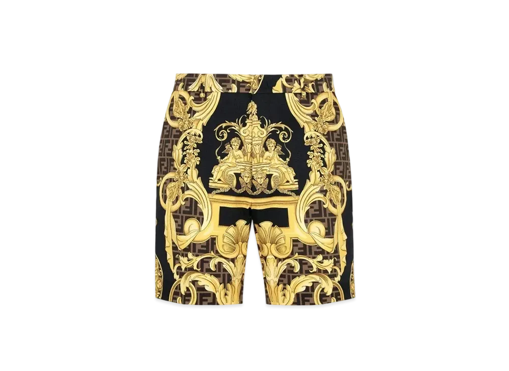 FENDI x Versace Fendace Multicolor Cotton Pants "Multicolor"