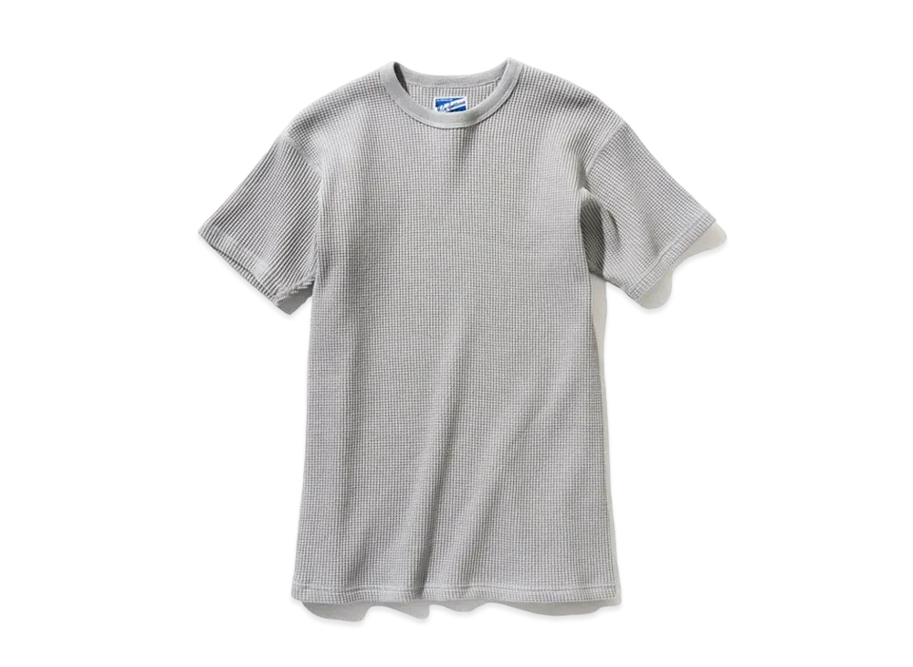 THE REAL McCOY'S TUBE KNIT THERMAL S/S "Gray"