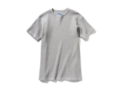 THE REAL McCOY'S TUBE KNIT THERMAL S/S "Gray"
