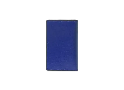 Valextra Business Card Case "Royal Blue"