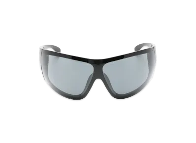 Saint Laurent Women's Oversized Shield SL 914 Sunglasses "Black"