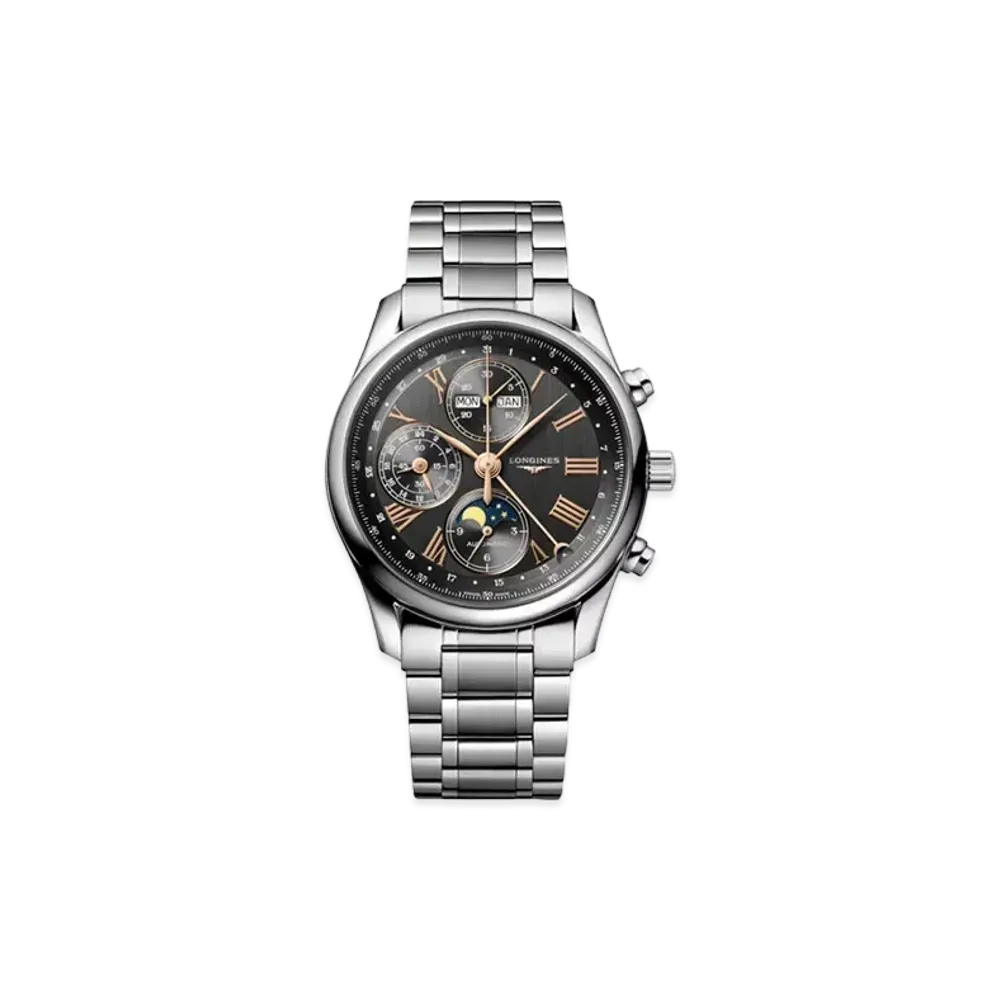 Longines Master Collection 40.00mm "Anthracite/Stainless Steel" L2.673.4.61.6