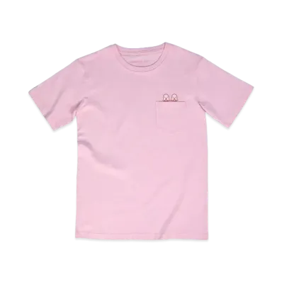 KAWS HOLIDAY Japan Pocket T-Shirt "Pink"