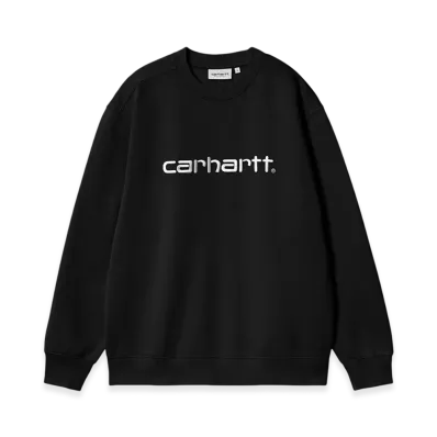 Carhartt WIP Women's Fleece Sweatshirt "Black"