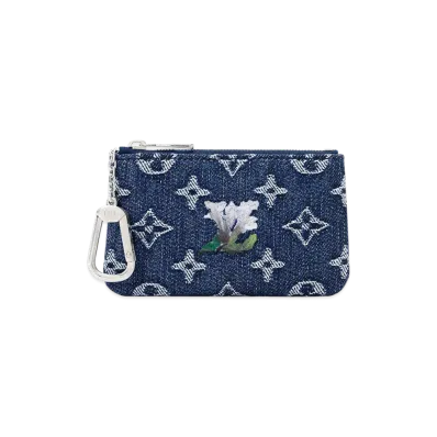 Louis Vuitton Key Case Pochette Cles "Blue"