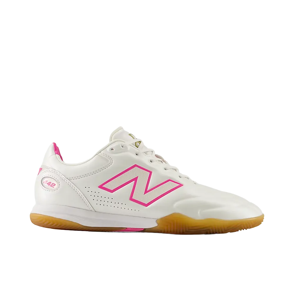 New Balance 442 Elite IN V3 "Sea Salt/Pink Heat/Gold Metallic"