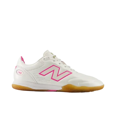 New Balance 442 Elite IN V3 "Sea Salt/Pink Heat/Gold Metallic"