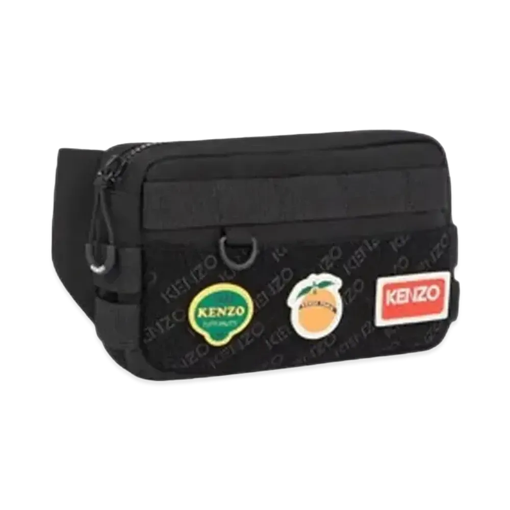 KENZO 'JUNGLE' Belt Bag "Black"