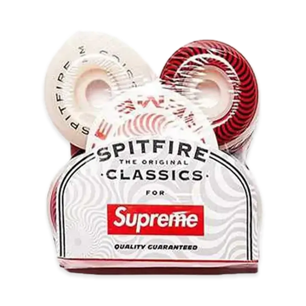 Supreme Spitfire® Classic Wheels (Set of 4) "Red"