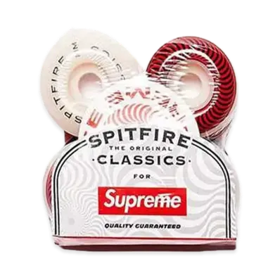 Supreme Spitfire® Classic Wheels (Set of 4) "Red"