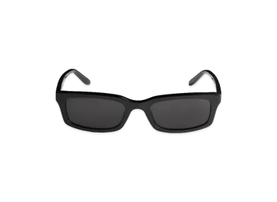 BALENCIAGA Daily Rectangle Sunglasses "Black"