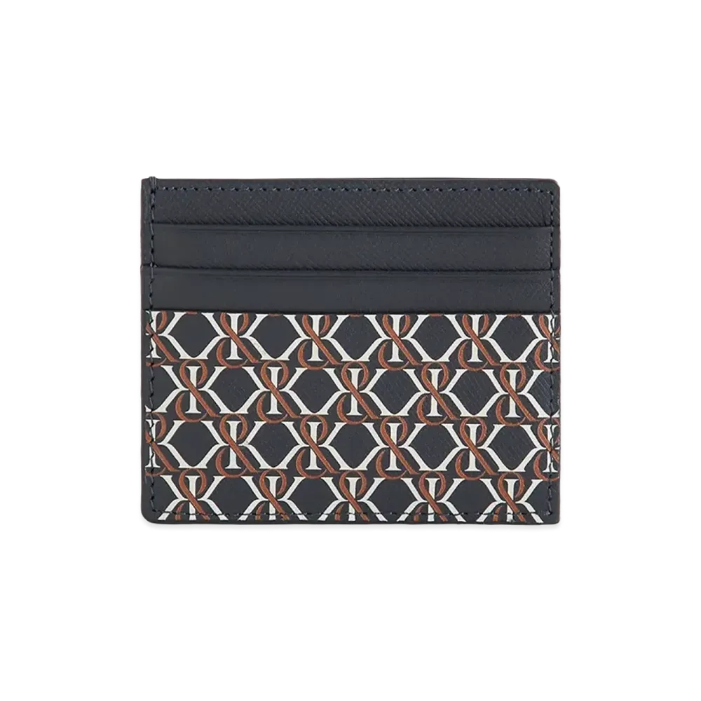 Kith Printed Monogram Card Holder "Nocturnal"