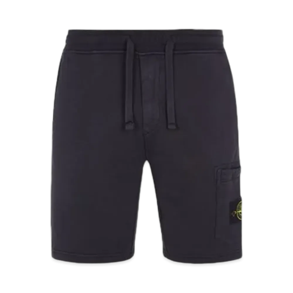 Stone Island 64651 Regular Fit Cargo Bermuda Shorts - 24SS "Blue"