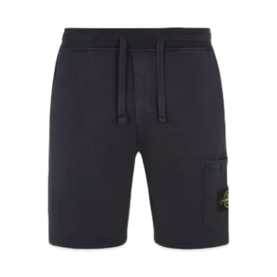 Stone Island 64651 Regular Fit Cargo Bermuda Shorts - 24SS "Blue"