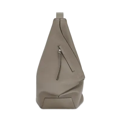 LOEWE Small Anton Backpack In Soft Grained Calfskin "Dark Moss"