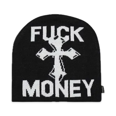 Supreme Fuck Money Beanie "Black"