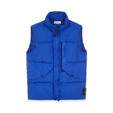 Stone Island G0423 Garment Dyed Crinkle Reps Recycled Nylon Down - 23FW "Ultramarine Blue"