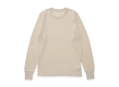 visvim Thermal Crew L/S (Superfine) "Ivory"