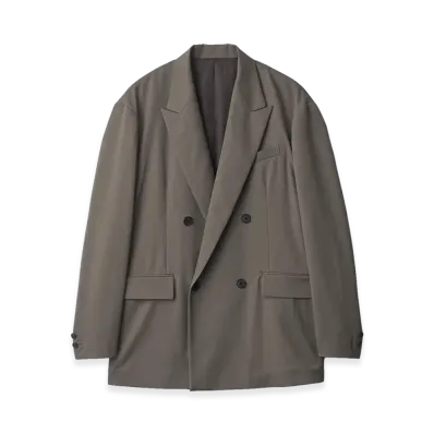 ssstein Double Breasted Blazer "Khaki Beige"