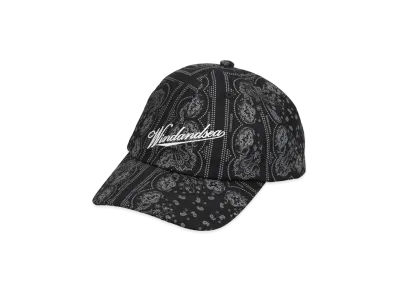 WIND AND SEA Black Bandana Cap "Black"