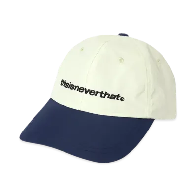 thisisneverthat SP-Logo Nylon Cap "Ivory/Blue"