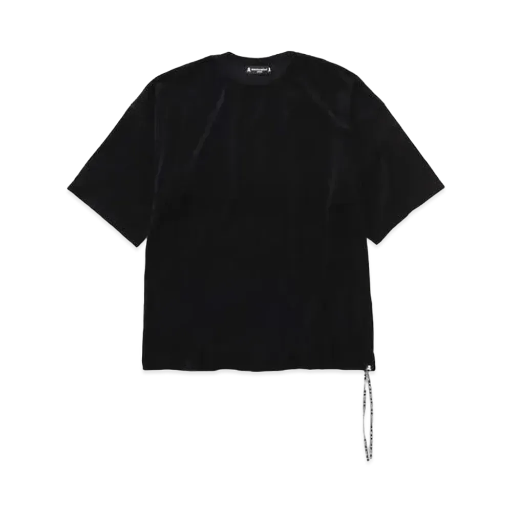 mastermind JAPAN Boxy Velour Tee "Black"