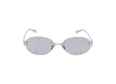 BALENCIAGA Women's "Af Gossip" Sunglasses "Silver"