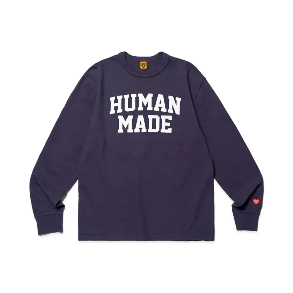 HUMAN MADE Graphic L/S T-Shirt #7 "Navy"