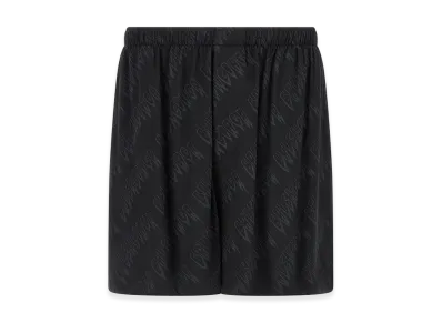 BALENCIAGA Logo Shorts "Black"