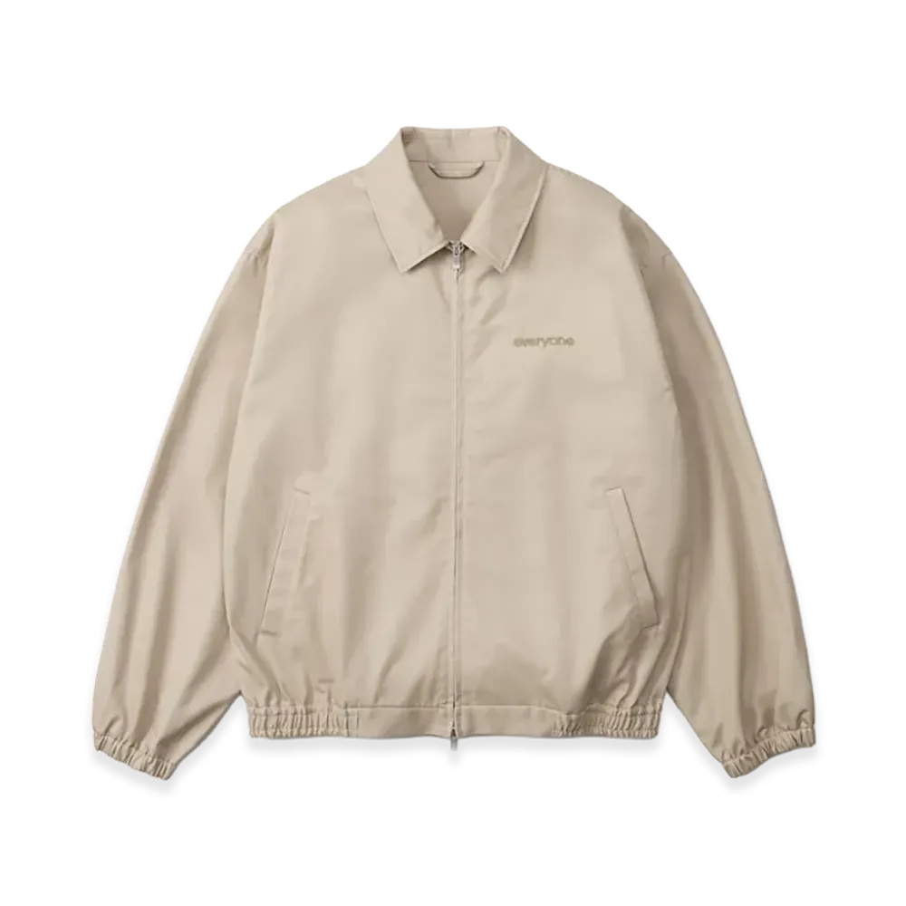 everyone Cotton Drizzler Jacket "Beige/Beige"