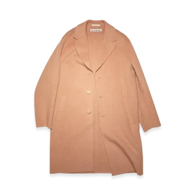 Acne Studios Dali Double Face Coat "Camel Melange"