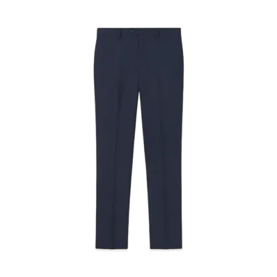 Paul Smith Sharkskin Herringbone Single 2B Suit "DarkBlue"