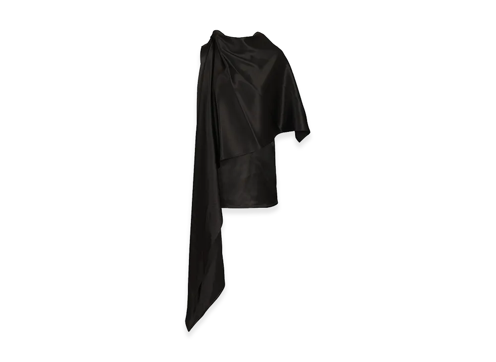 Bottega Veneta Women's Top Silk Fluid Double Satin "Black"