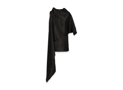 Bottega Veneta Women's Top Silk Fluid Double Satin "Black"
