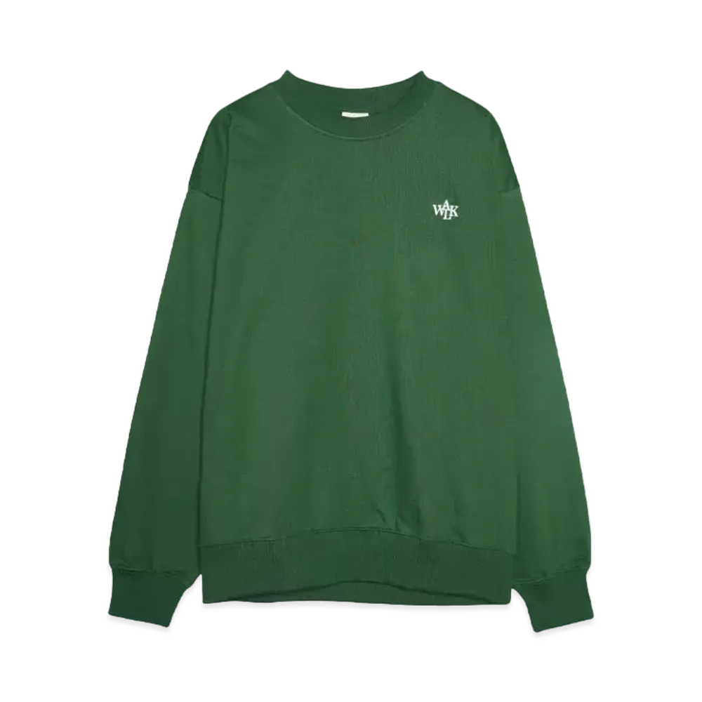 Walk In Paris Forest green sweatshirt "GREEN"