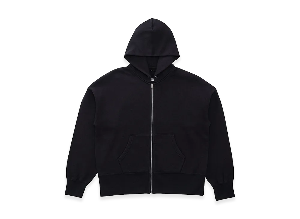 visvim Court Hoodie F.Z. "Black"