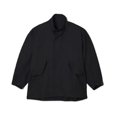 N.HOOLYWOOD Stand Collar Coat "Black"