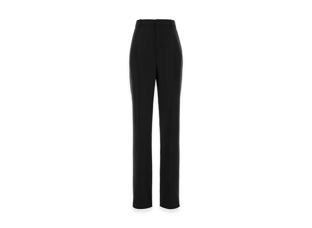 Saint Laurent Women's Wool Pant "Black"