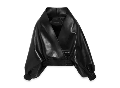 BALENCIAGA Women's Wrap Jacket "Black"
