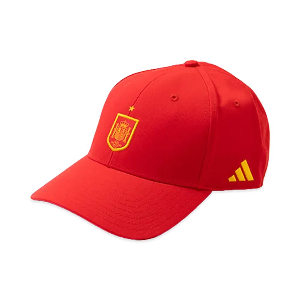 adidas Soccer Spain Baseball Cap "Vivid Red/Crew Yellow"