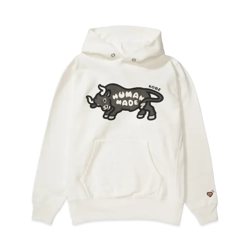 HUMAN MADE Animal Hoodie Kobe "White"