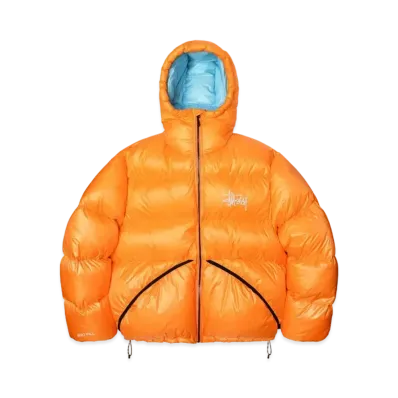 Stussy Micro Ripstop Down Parka "Orange"