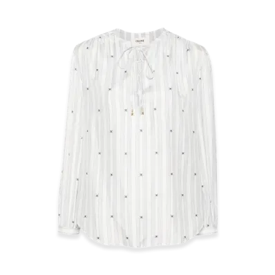 CELINE Women's Shirts "Clear Blue"