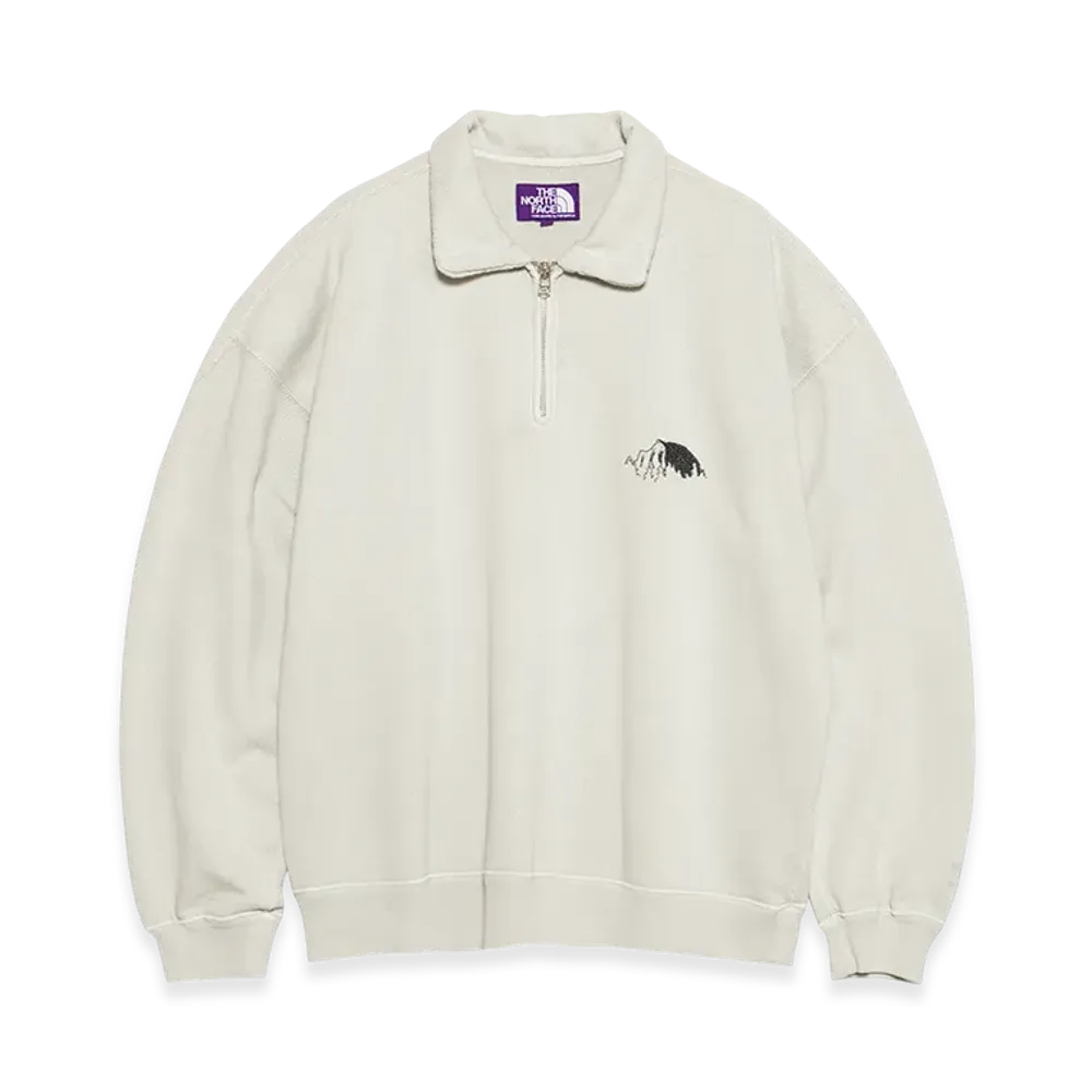 The North Face Purple Label Garment Dyed Field Half Zip "Stone"