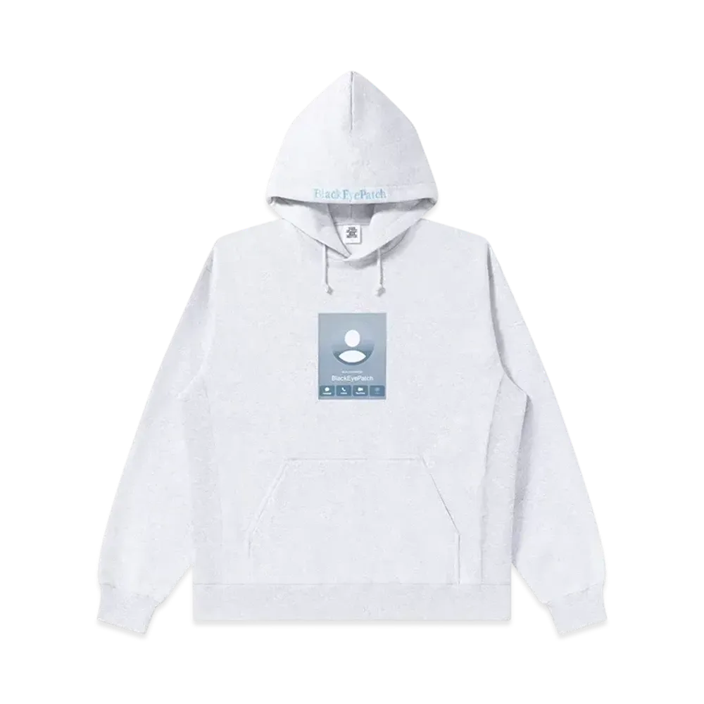 BlackEyePatch Contact Info Hoodie "Ash"