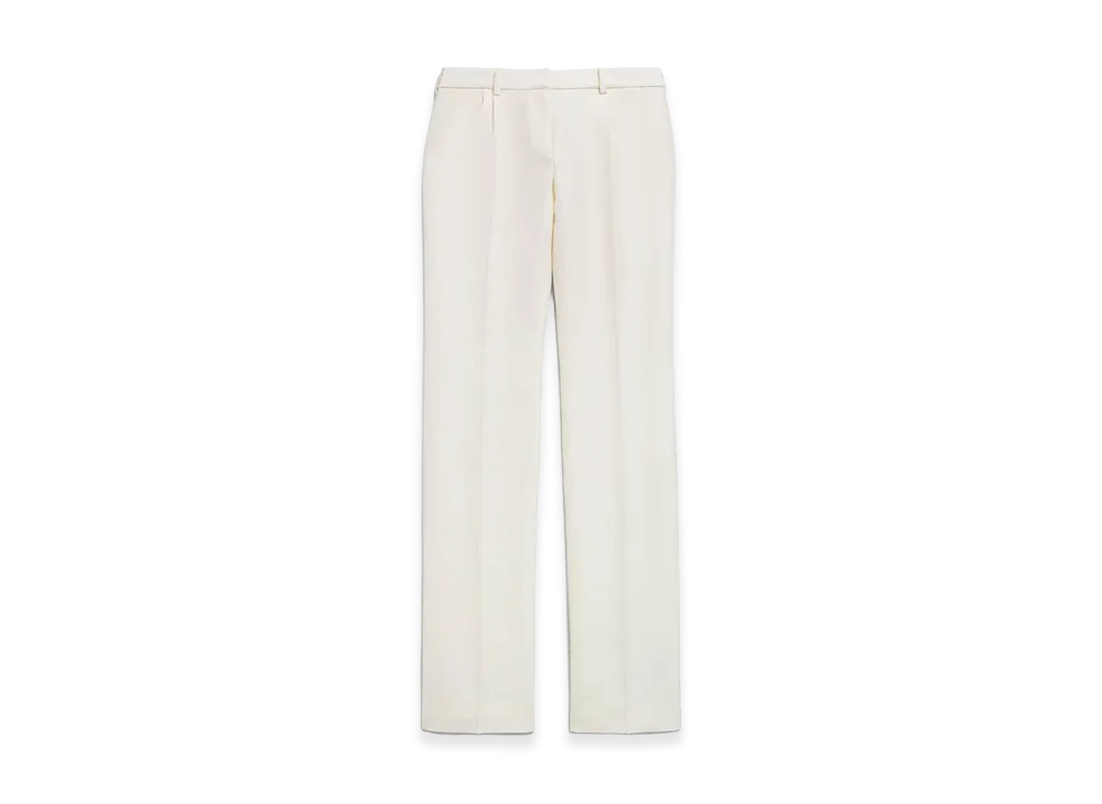 BALENCIAGA Women's Slim Tailored Pants "Ivory"