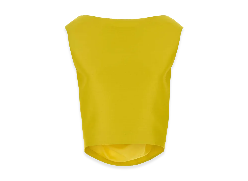 BALENCIAGA Women's Cady Top "Yellow"