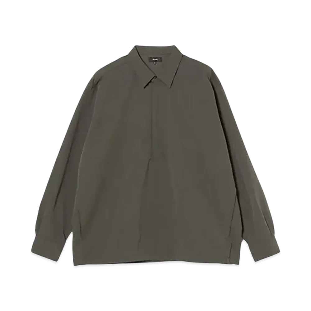 BEAMS Tech Pullover Shirt "ChacoalGray"