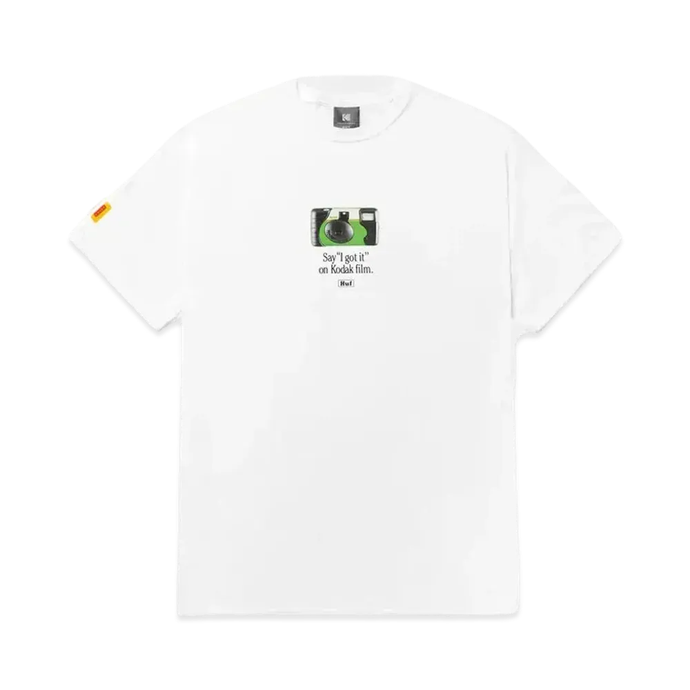 HUF x KODAK Power Flash Tee "White"